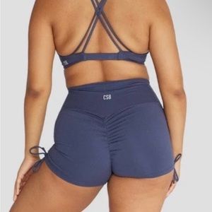 CSB SERENITY SCRUNCH TIE-UP SHORTS